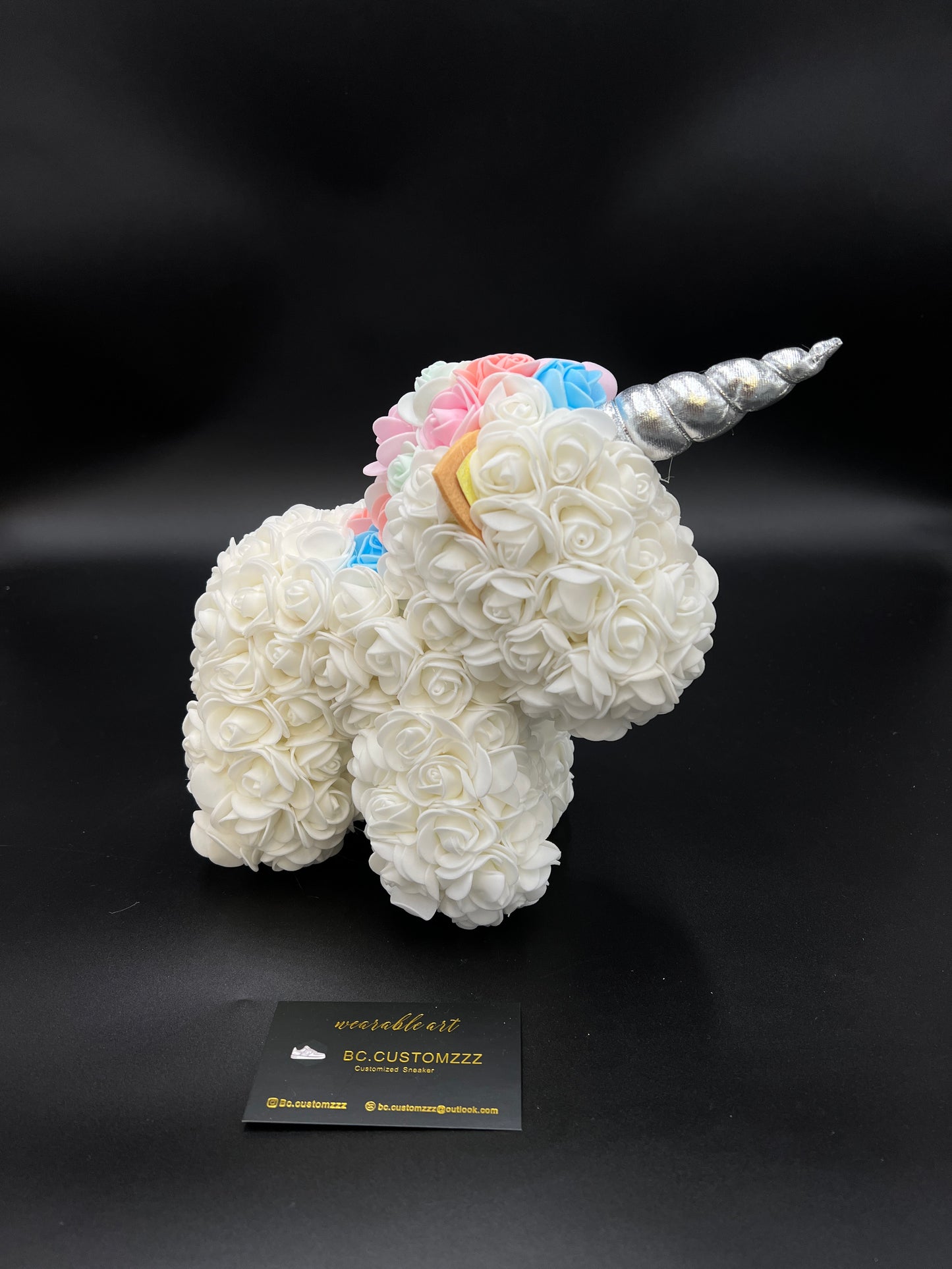 Rose Pony White