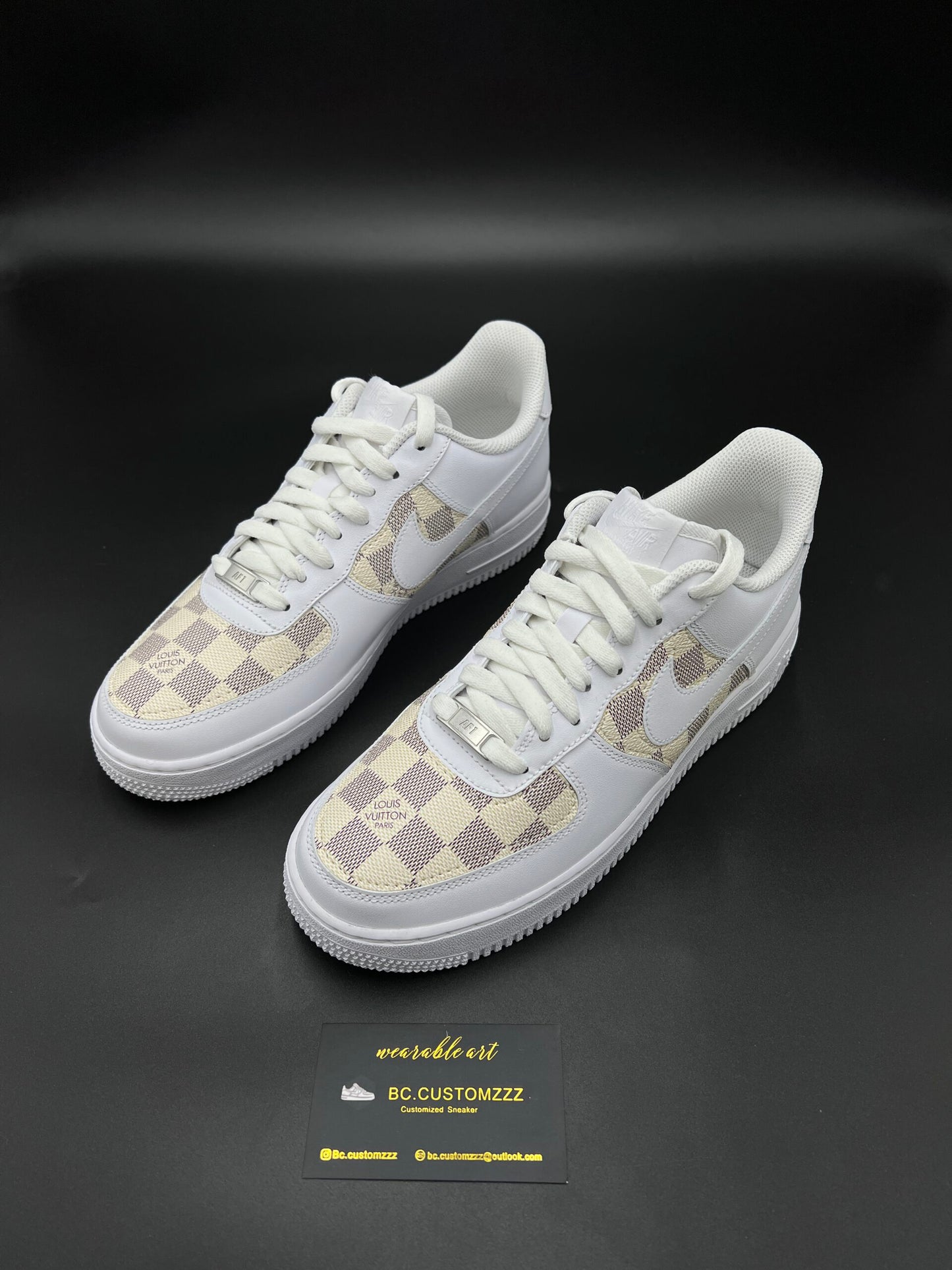 Nike Air Force 1 x creme karo LV