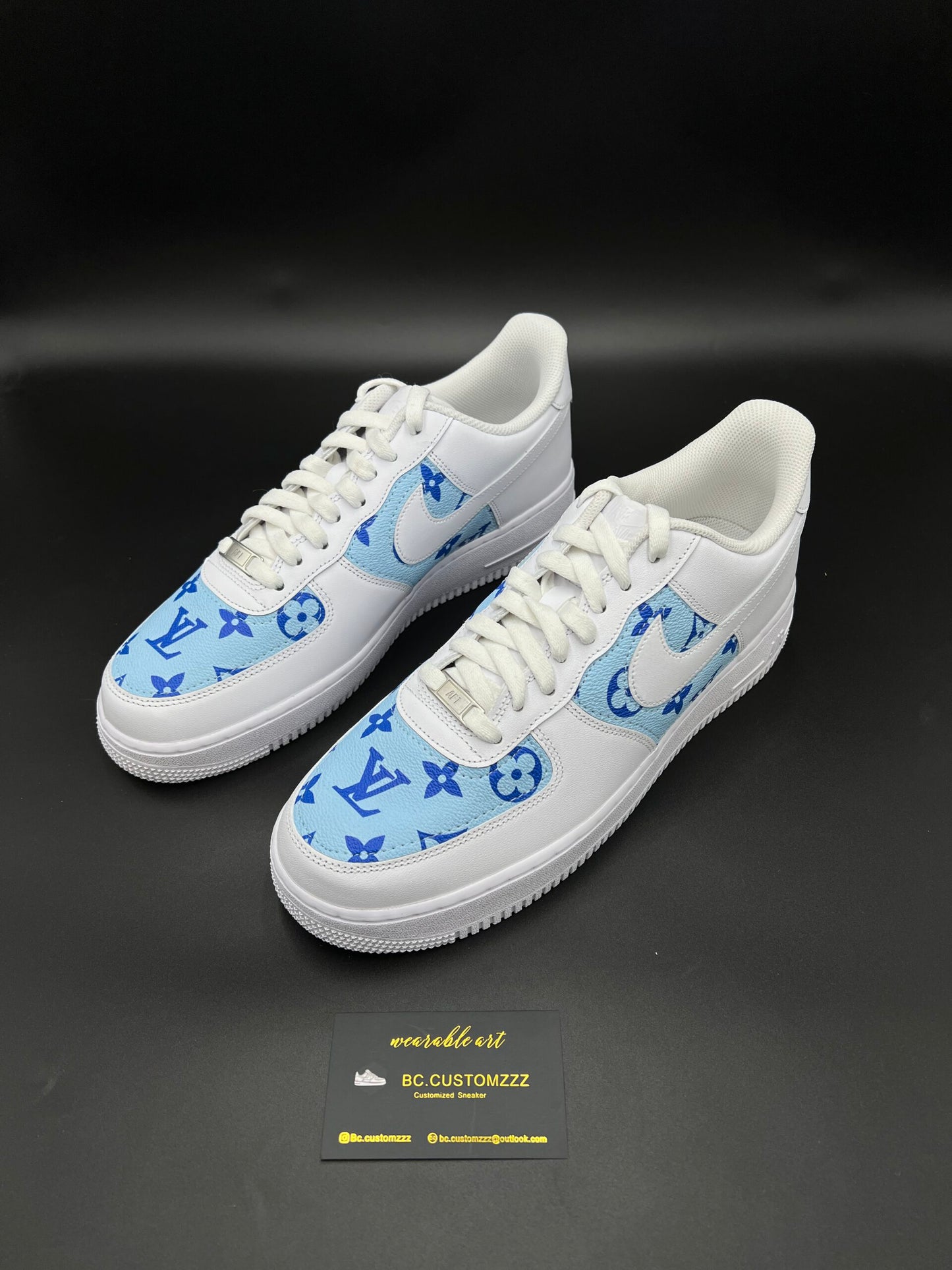 Nike Air Force 1 x blue LV