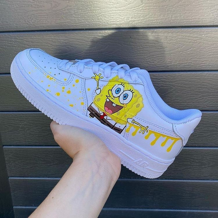 Nike Air Force 1 x Spongebob x Patrick