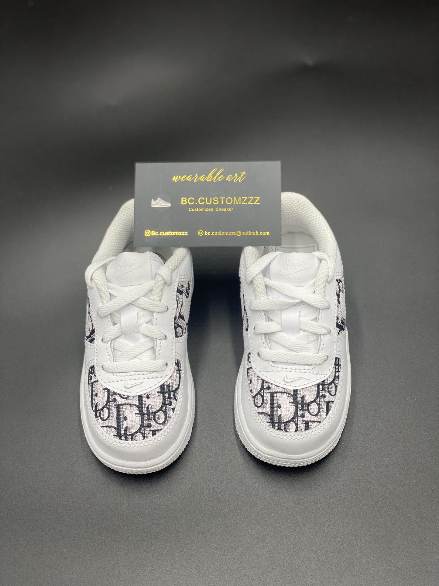 KIDS Nike air force 1 x black Dio*