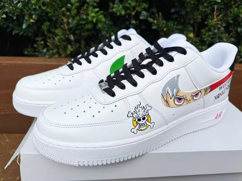 Nike Air Force 1 x Roronoa Zoro/Monkey D Luffy