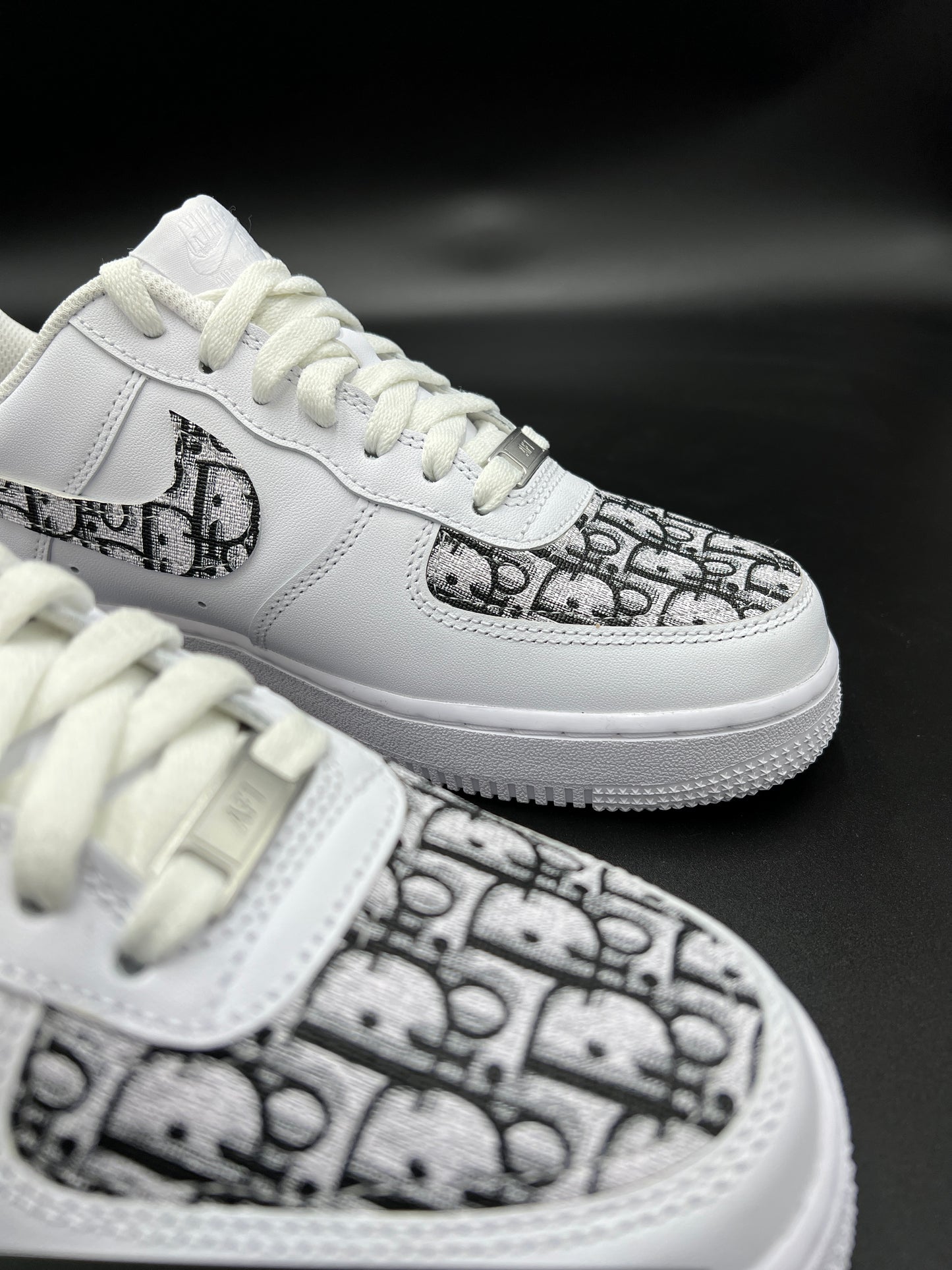 Nike Air Force 1 x swoosh black Dio*