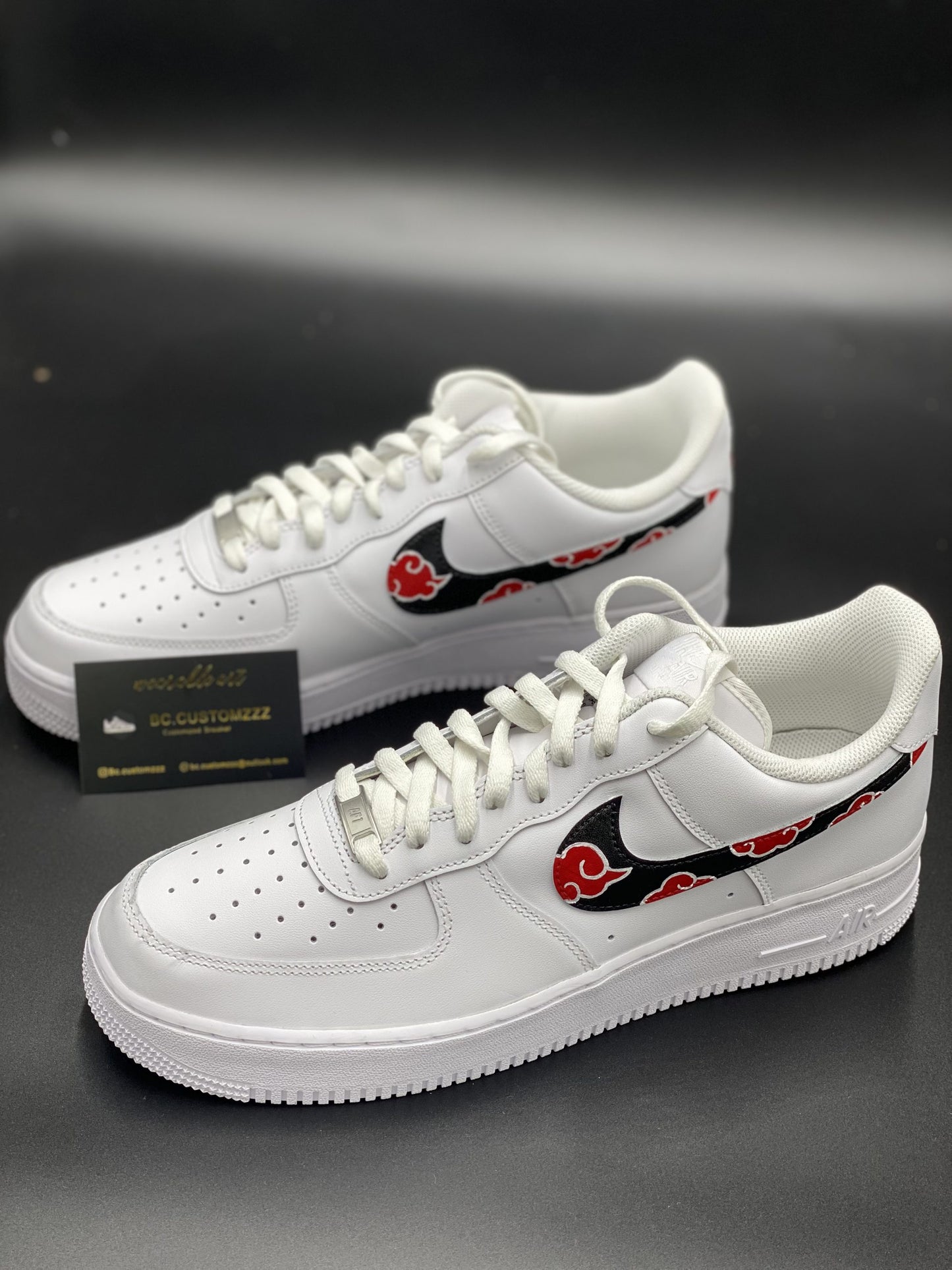 Nike air force 1 x Naruto “AKATSUKI”