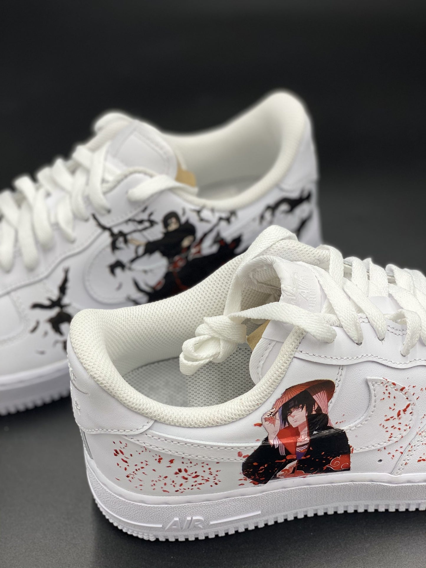 Nike air force 1 x “ITACHI/UCHIHA”