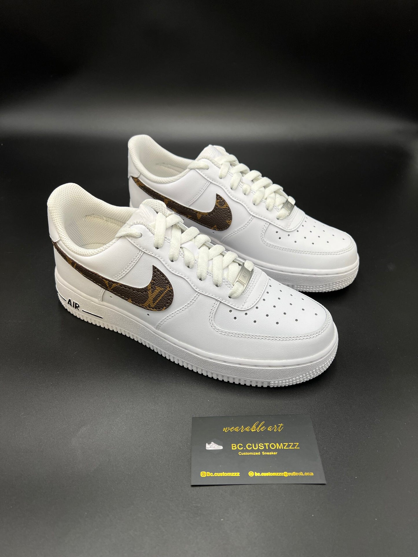 Nike Air Force 1 x classy swoosh LV