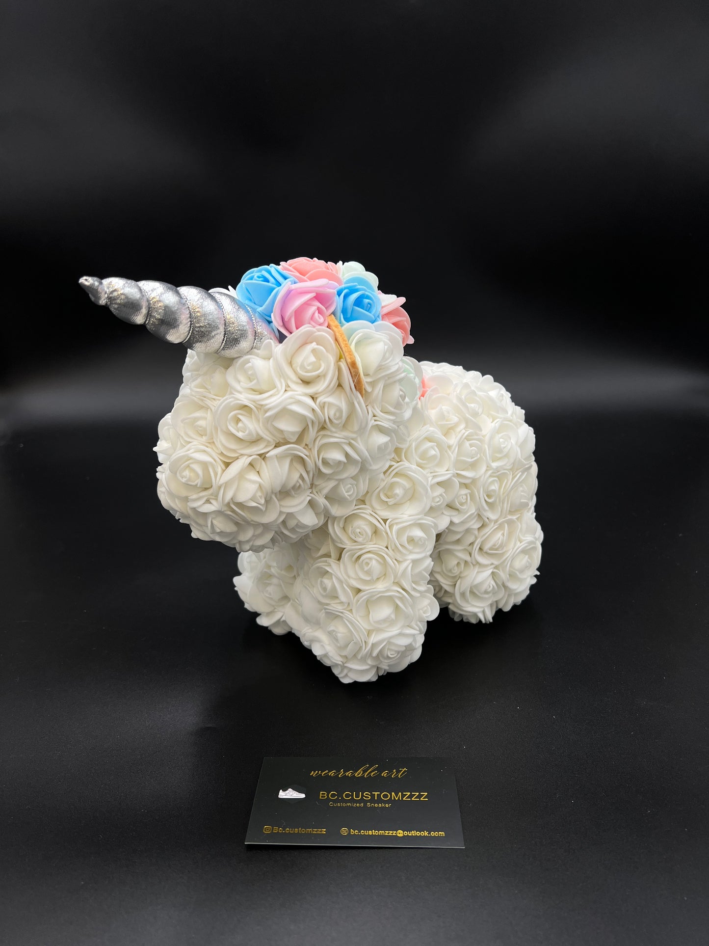 Rose Pony White