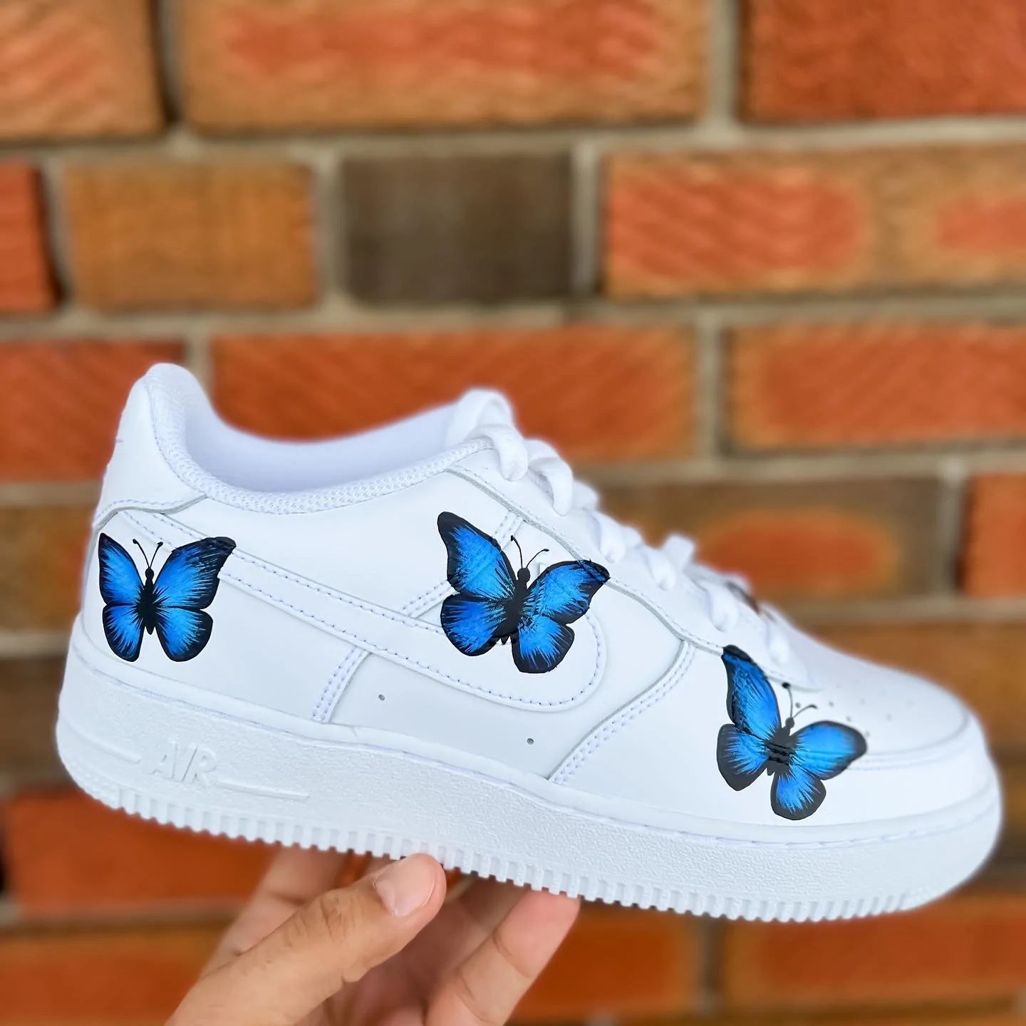 Nike air force 1 x Blue Butterflies