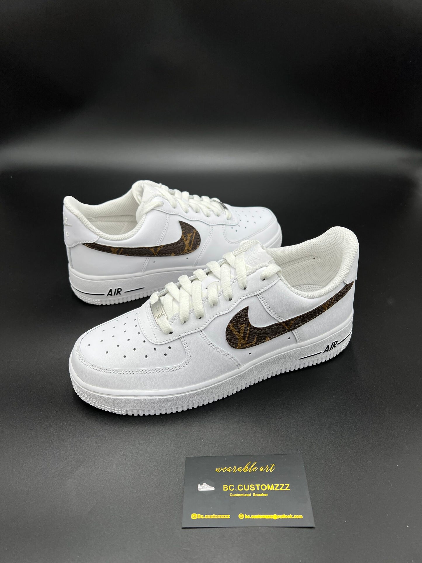 Nike Air Force 1 x classy swoosh LV