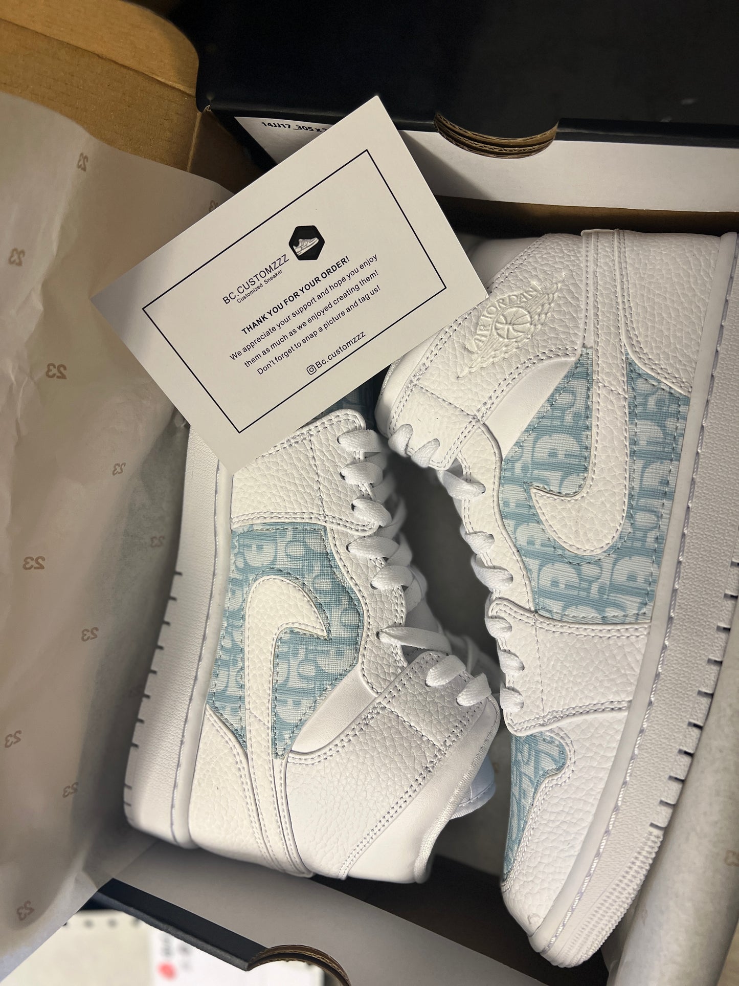 Nike Air Jordan 1 x strd blue Dio*