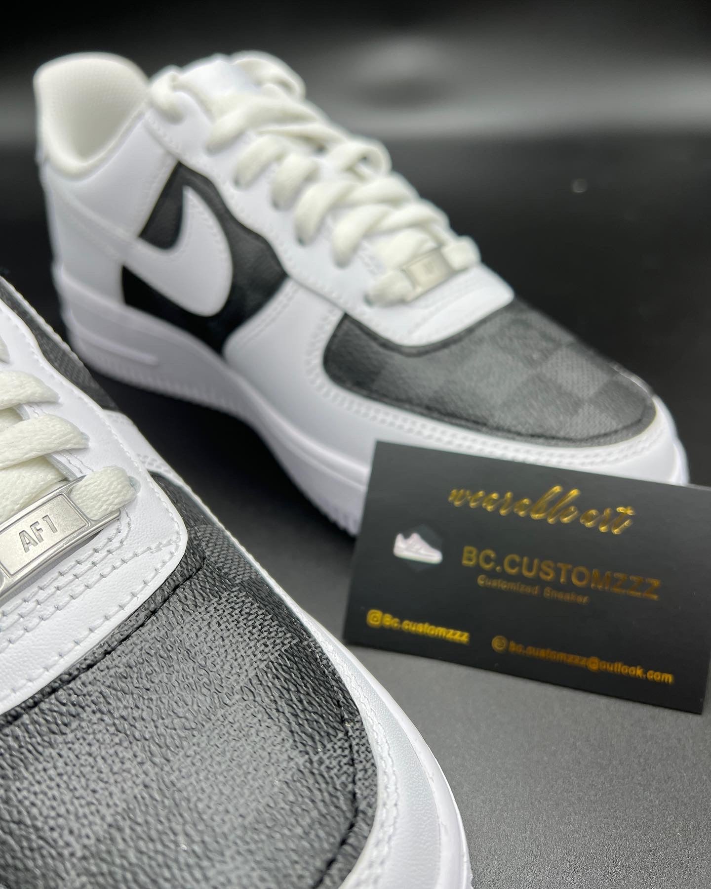 Nike Air Force 1 x black caro LV