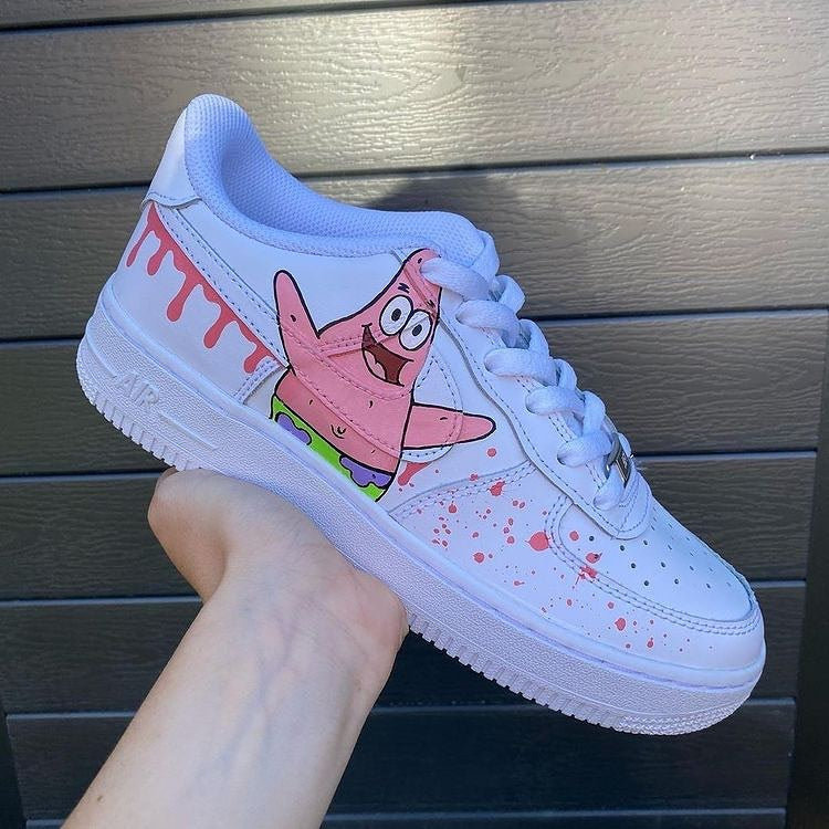 Nike Air Force 1 x Spongebob x Patrick