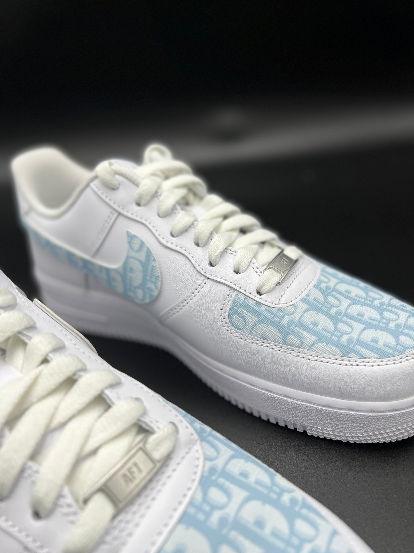 Nike Air Force 1 x swoosh blue Dio*