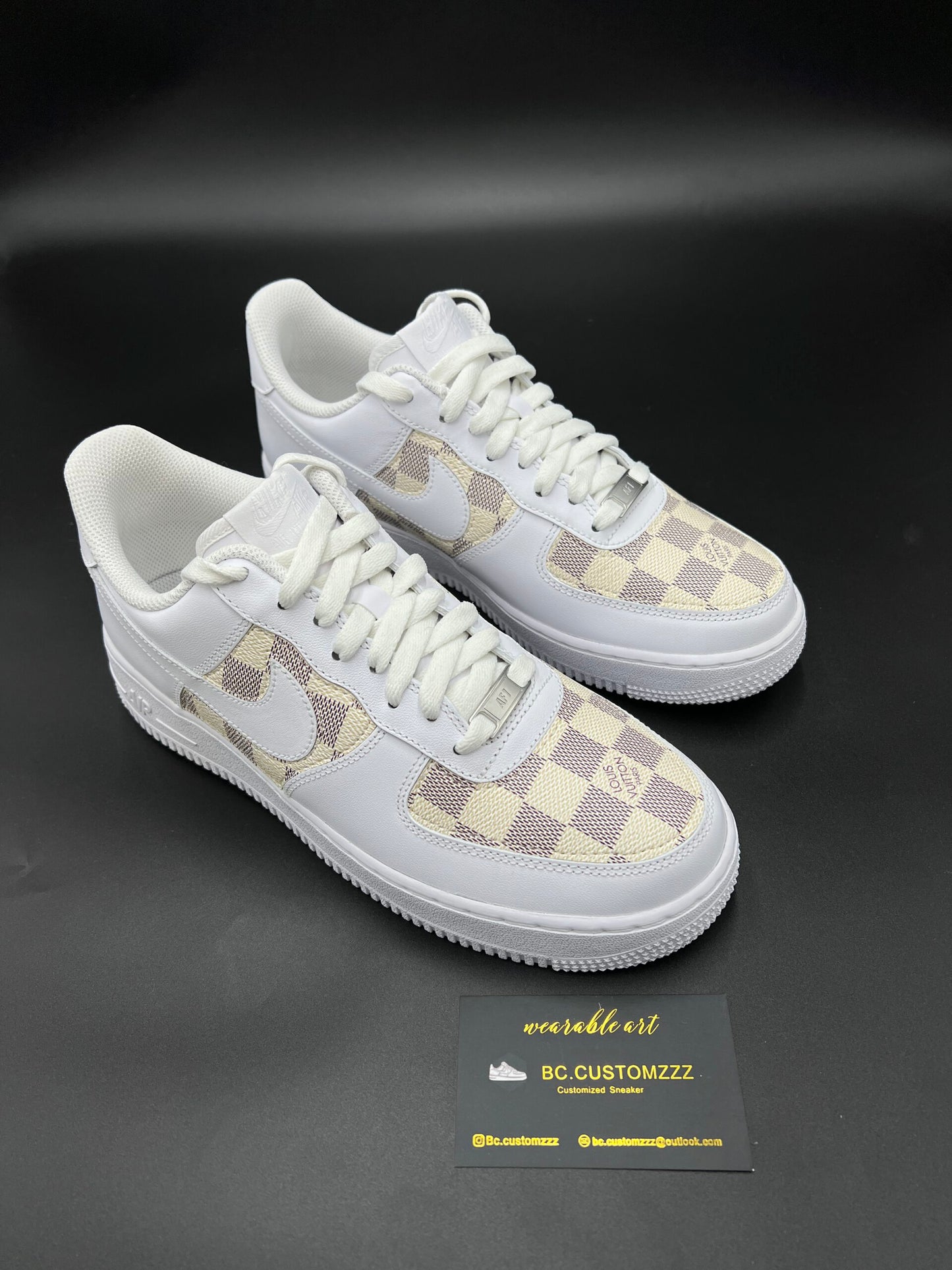 Nike Air Force 1 x creme karo LV