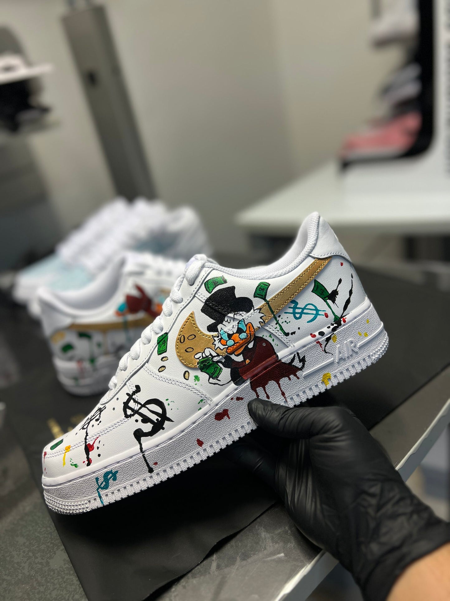 Nike Air Force 1 x Dagobert Duck
