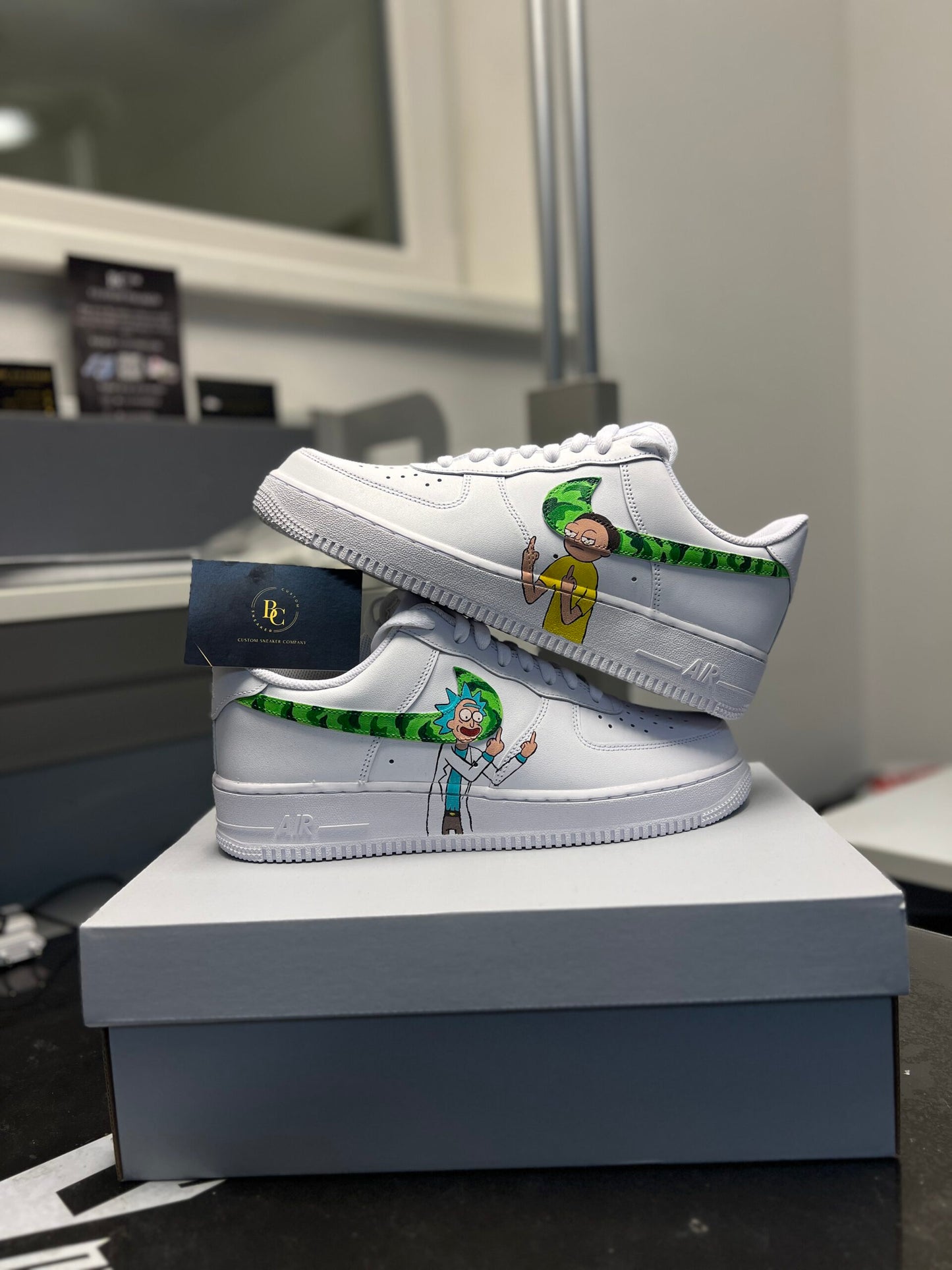 Nike Air Force 1 x Rick & Morty