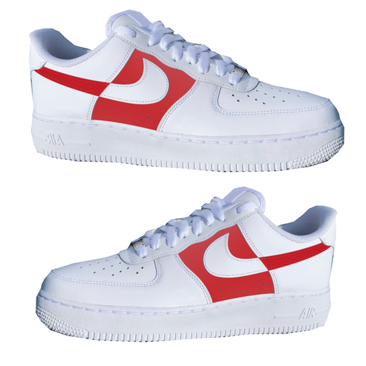 Nike air force 1 x pastel “RED”