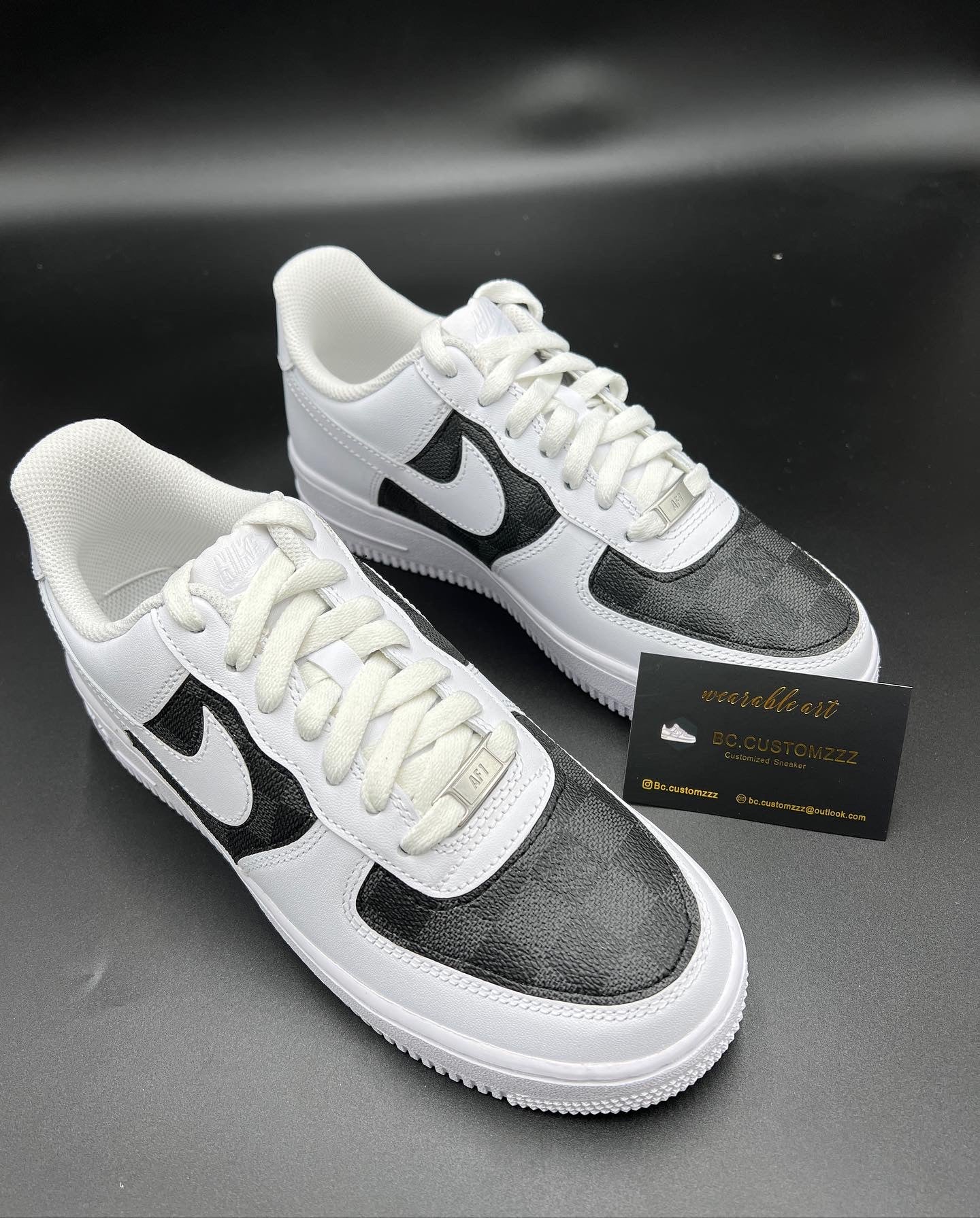 Nike Air Force 1 x black caro LV