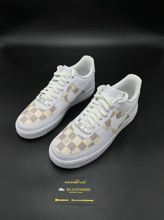 Nike Air Force 1 x creme karo LV