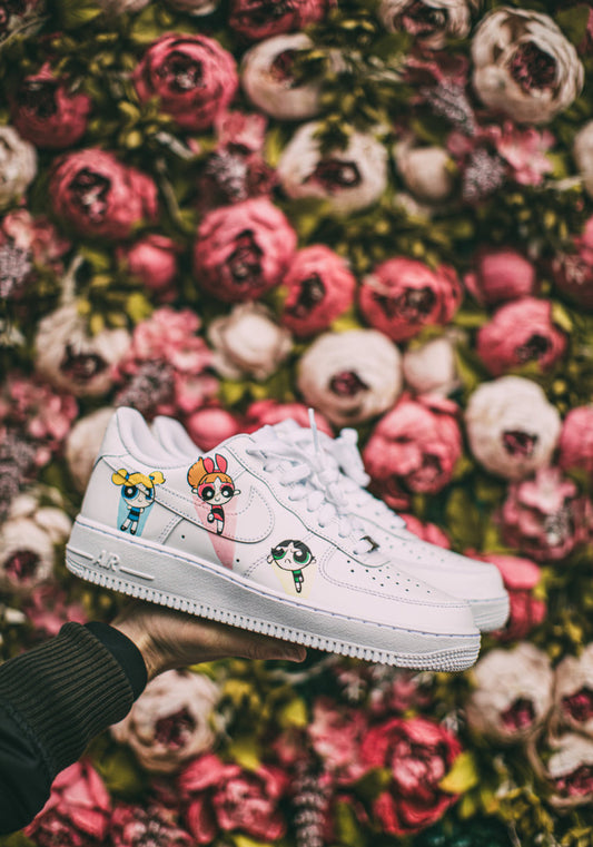 Nike Air Force 1 x Power Puff Girls