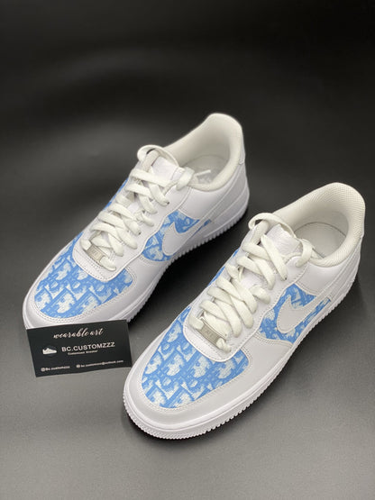Nike air force 1 x pale blue Dio*