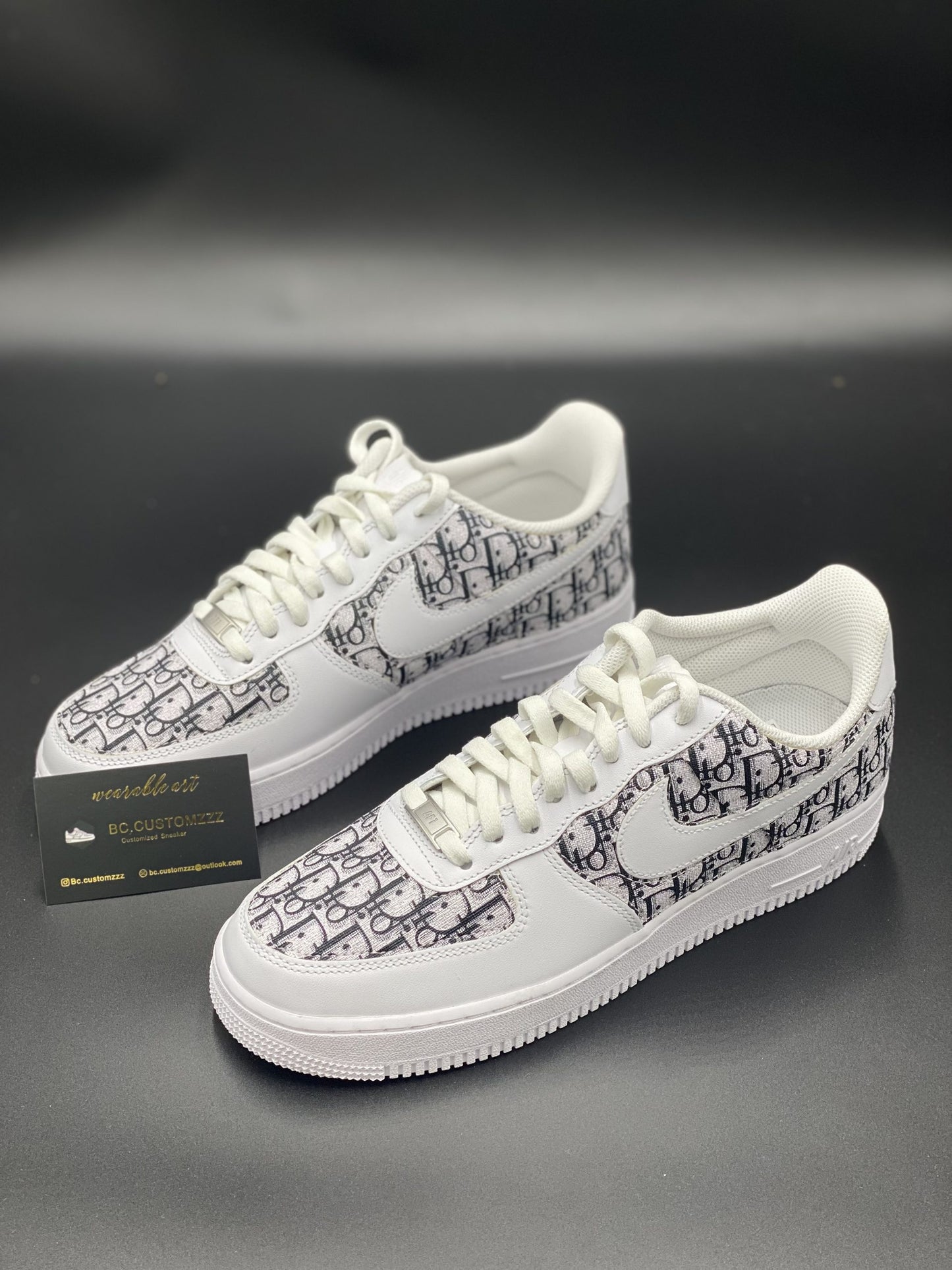 Nike Air Force 1 x Limited edition black Dio*