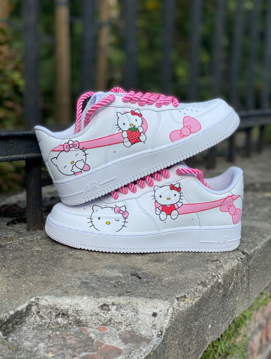 Nike Air Force 1 x Pink Hello Kitty