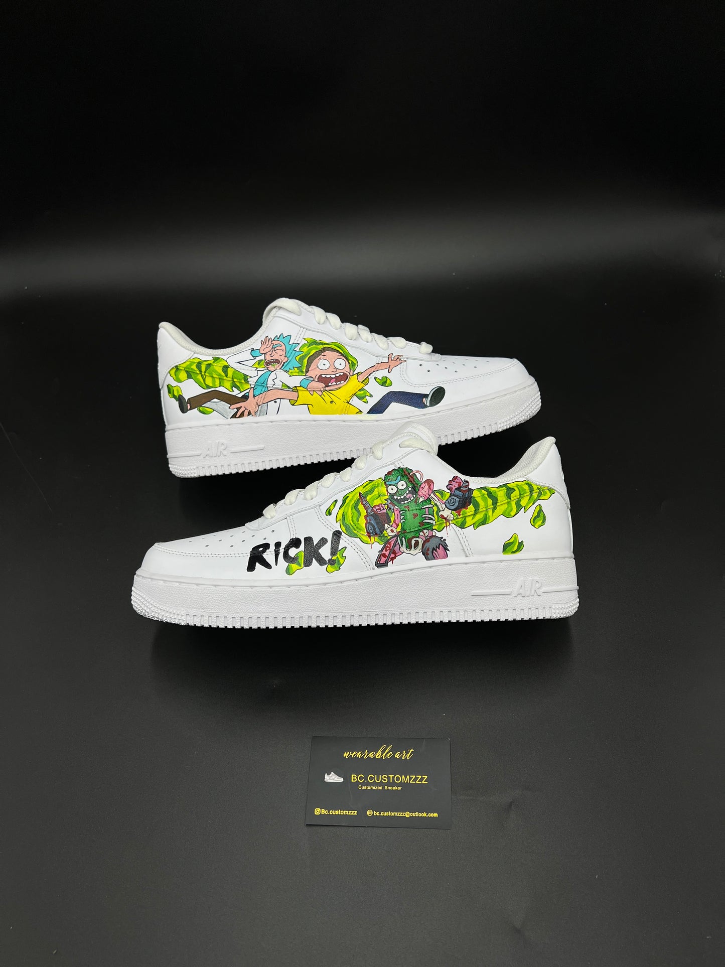 Nike Air Force 1 x Rick & Morty