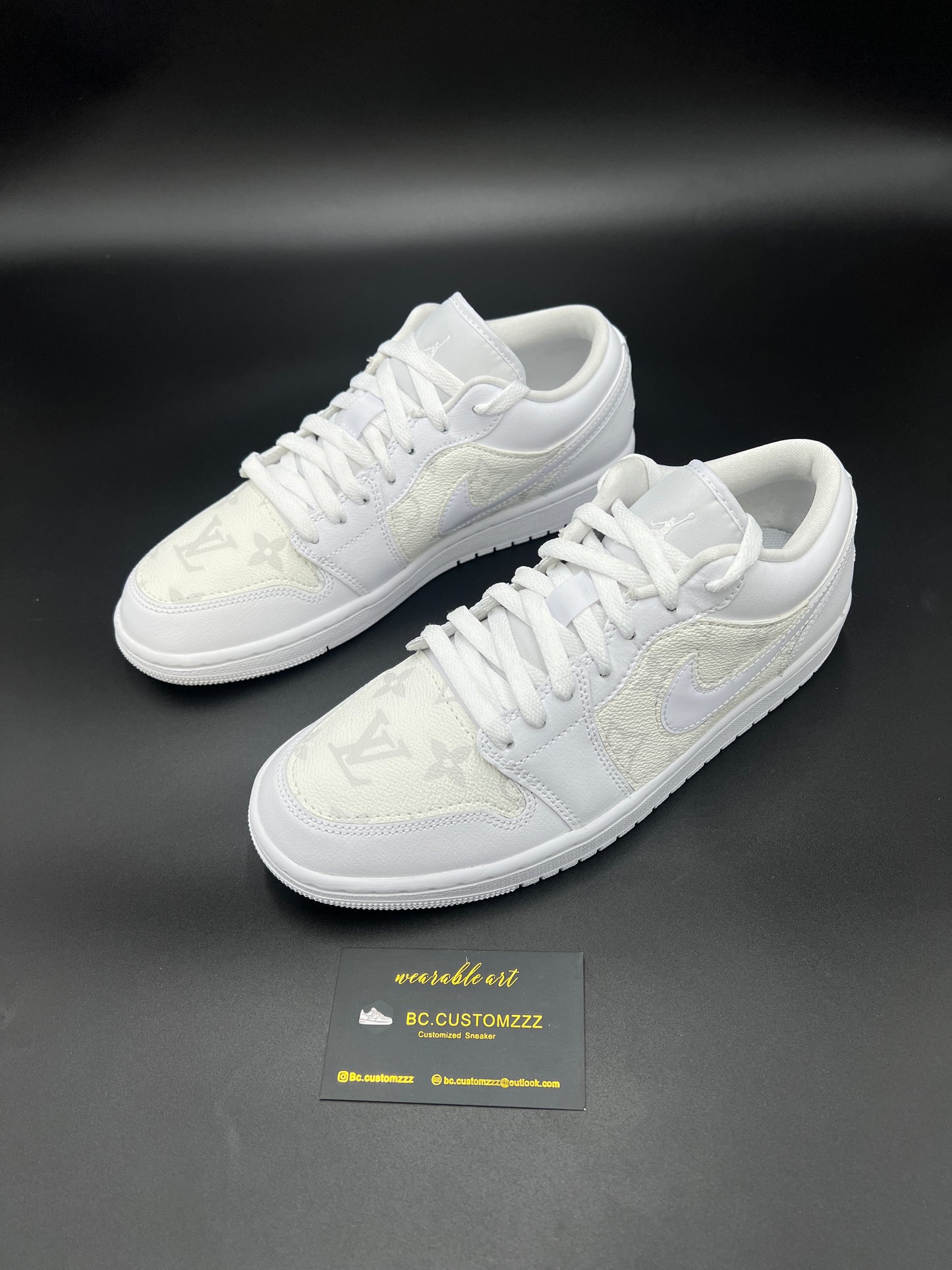 Nike Air Jordan 1 low x strd white LV