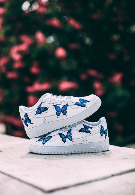Nike Air Force 1 x Blue Butterfly