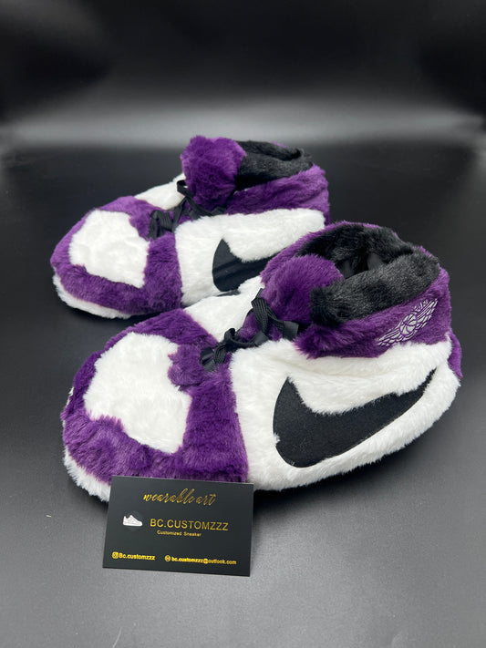 House Slipper | Dark Purple