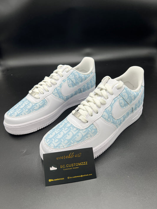 Nike Air Force 1 x Limited edition babyblue Dio*