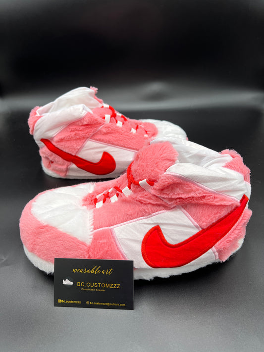 House Slipper | Light Red