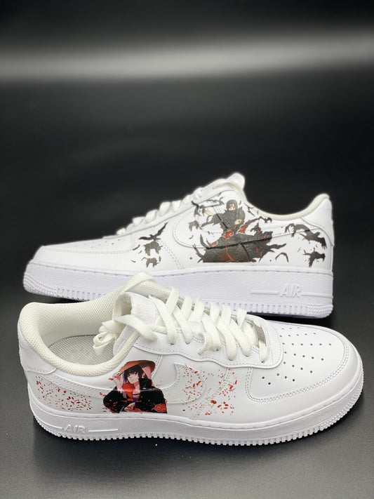Nike air force 1 x “ITACHI/UCHIHA”