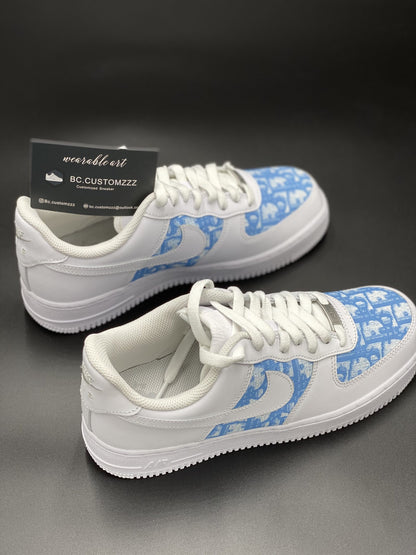 Nike air force 1 x pale blue Dio*