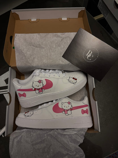 Nike Air Force 1 x Pink Hello Kitty