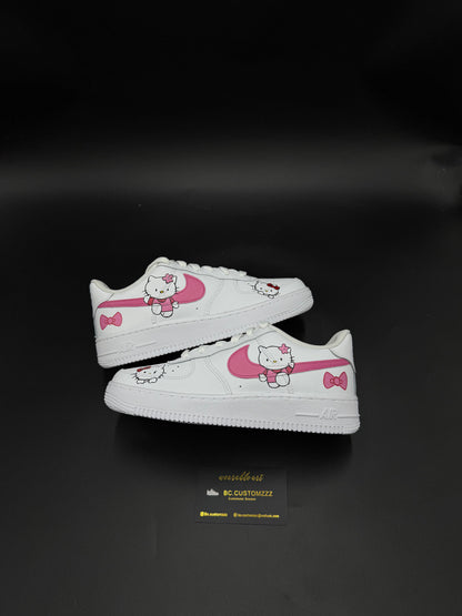 Nike Air Force 1 x Pink Hello Kitty