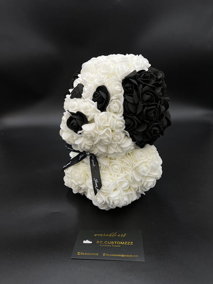 Rose Dog Creme/Black