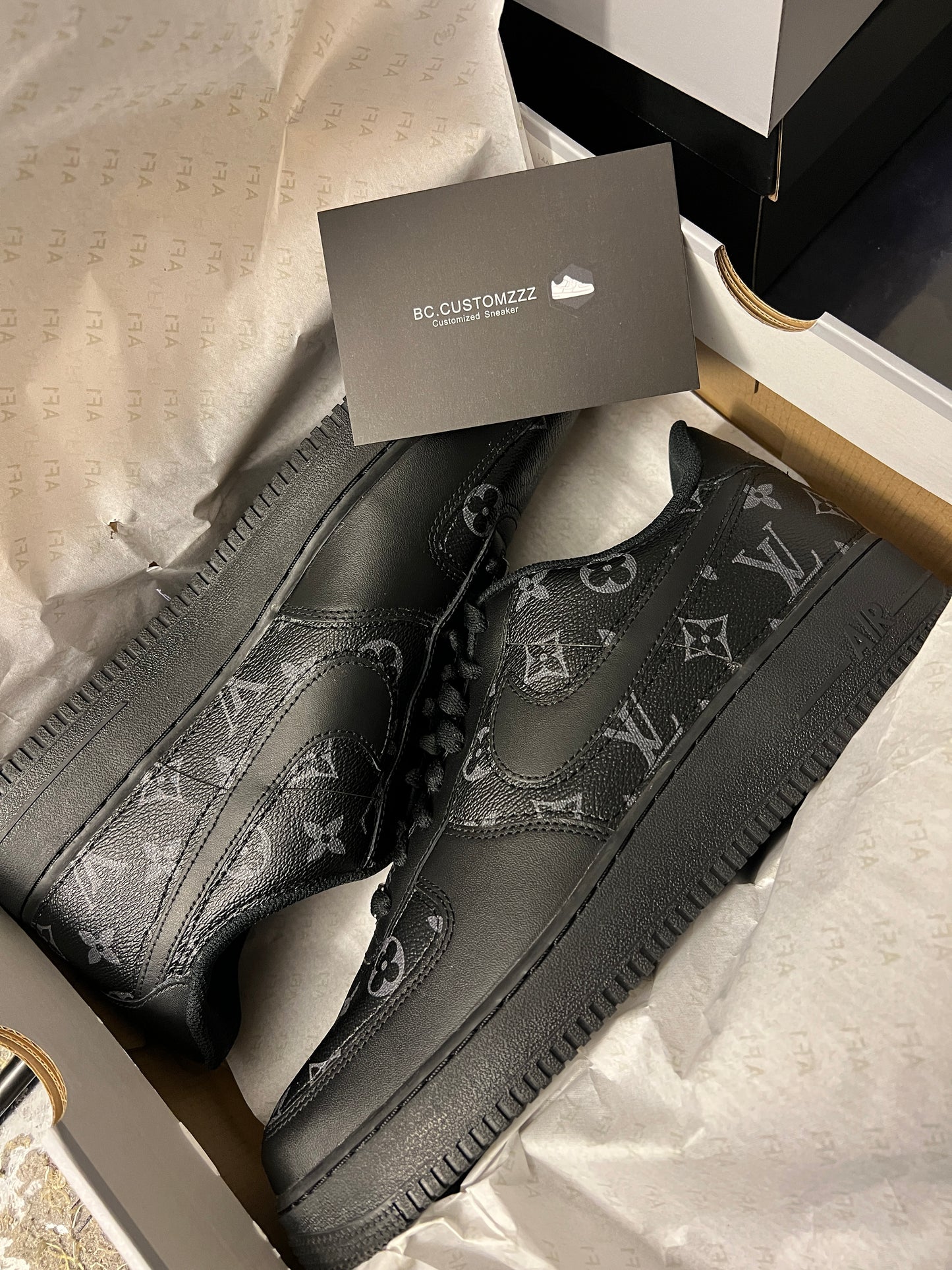 Nike Air Force 1 x limited black LV