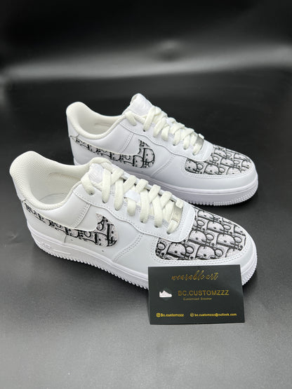 Nike Air Force 1 x swoosh black Dio*