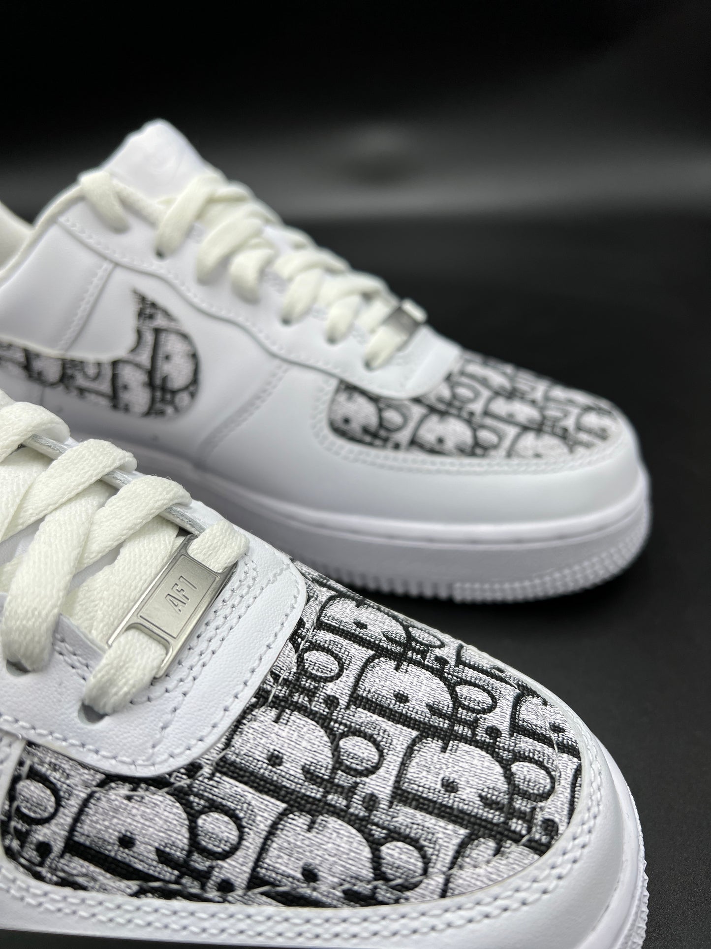 Nike Air Force 1 x swoosh black Dio*
