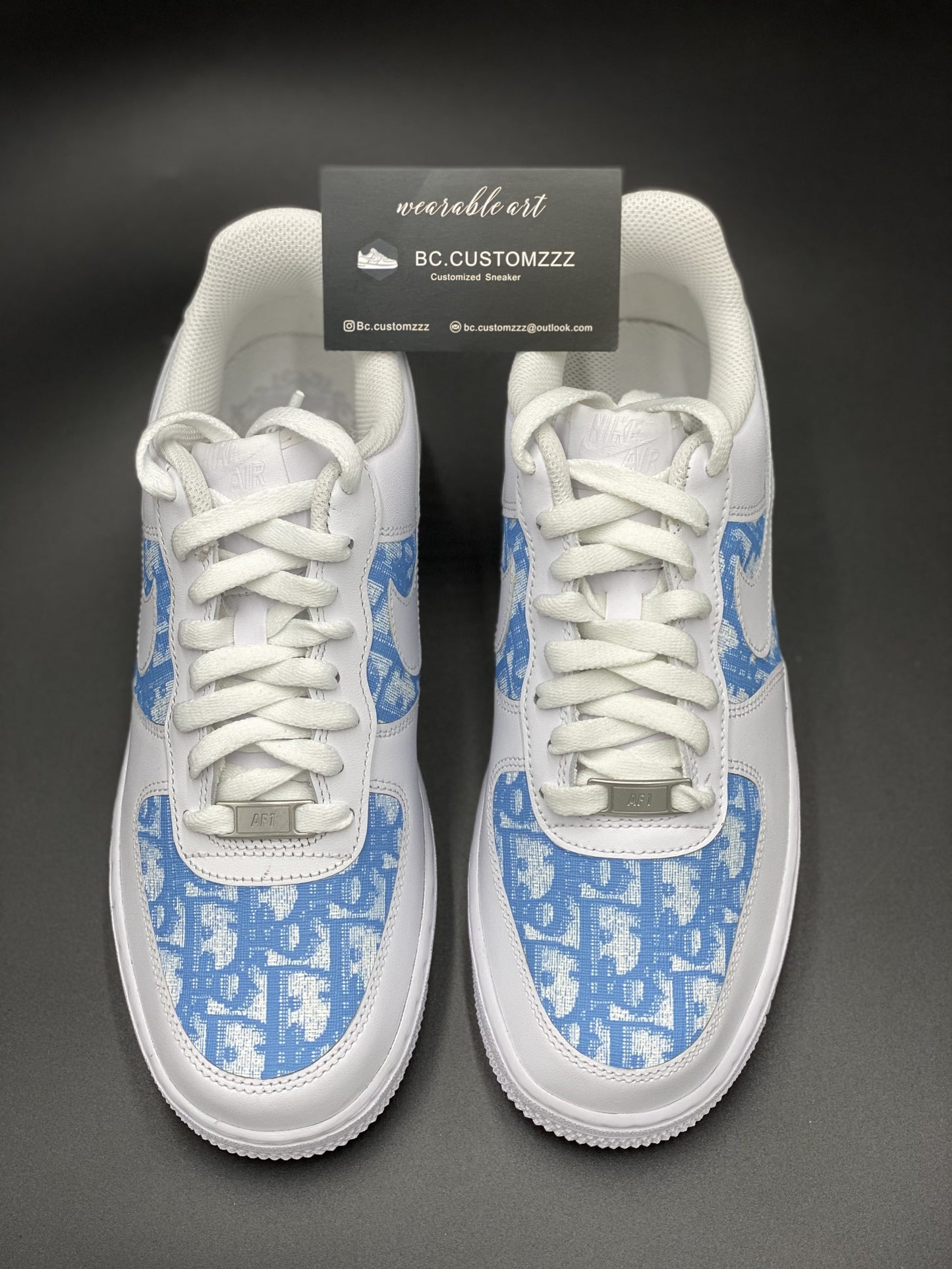 Nike air force 1 x pale blue Dio*