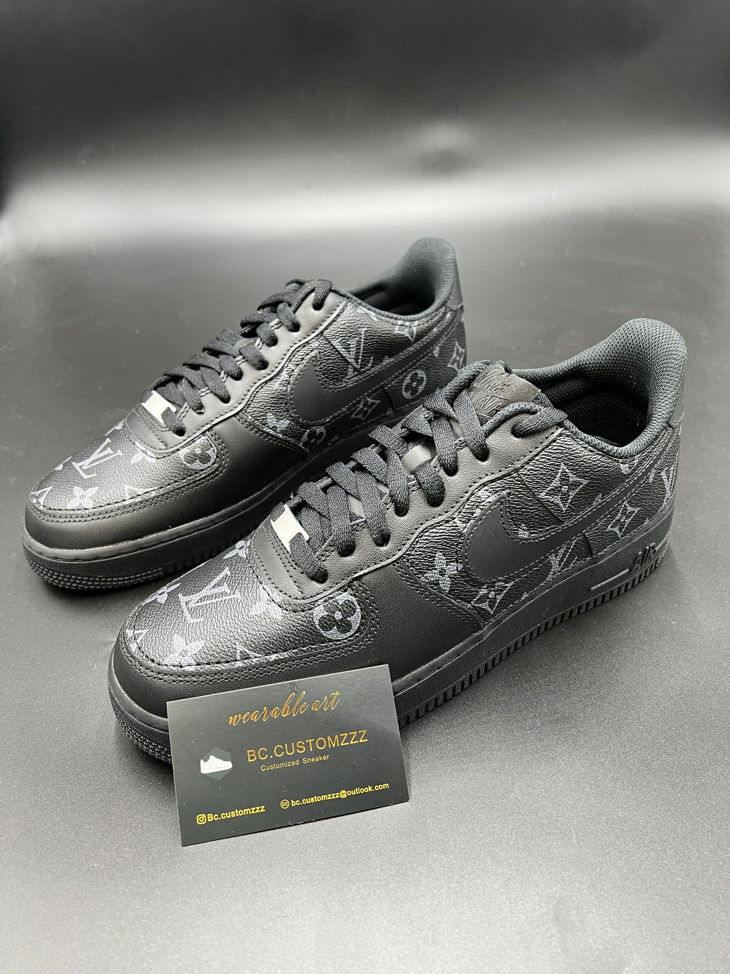 Nike Air Force 1 x limited black LV