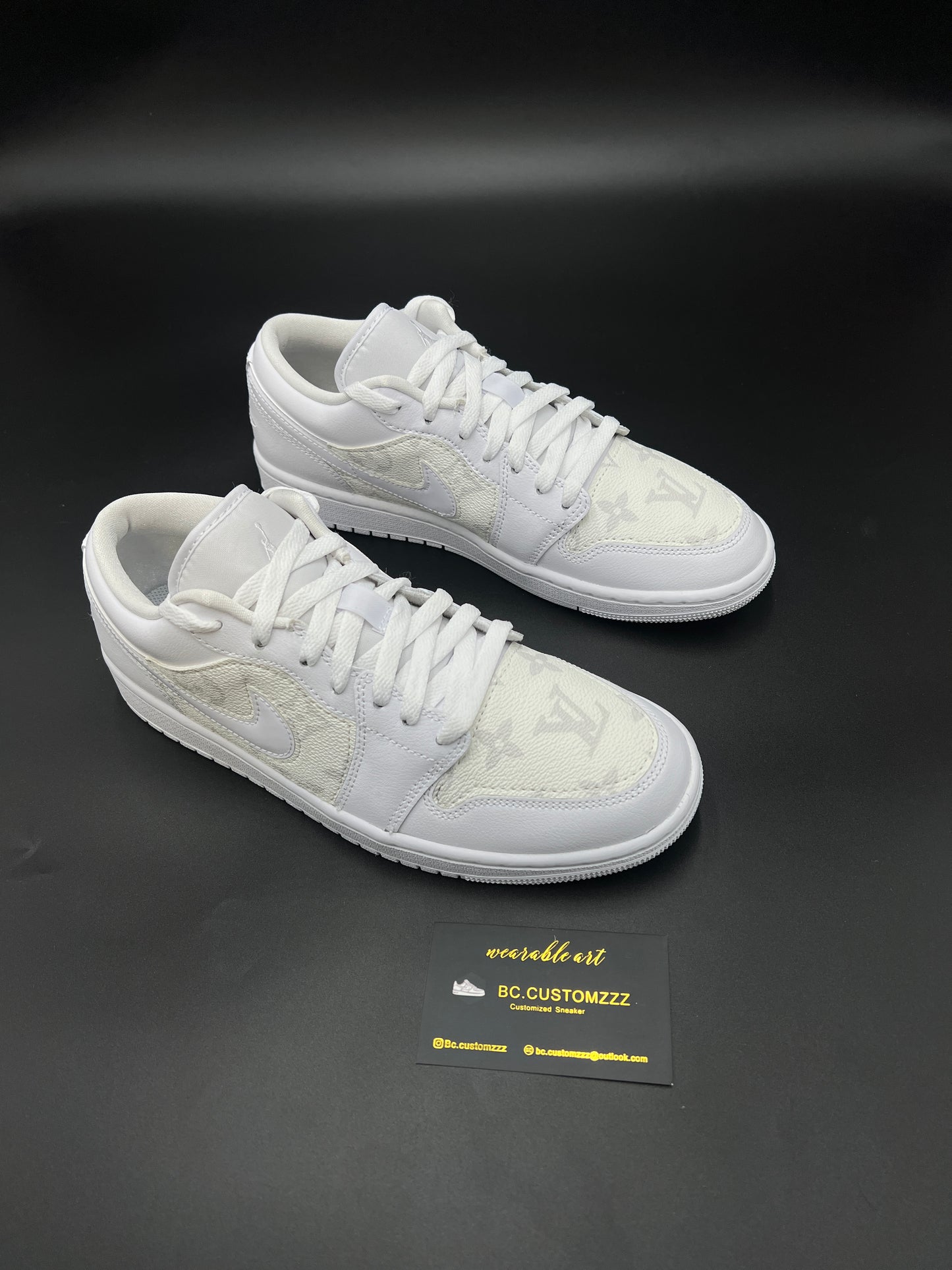 Nike Air Jordan 1 low x strd white LV