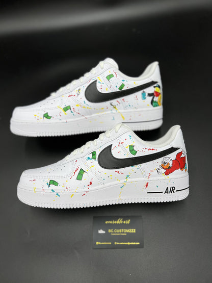 Nike air force 1 x Monopoly x Donald Duck