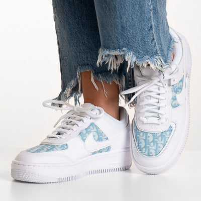 Nike Air Force 1 Shadow x babyblue Dio*