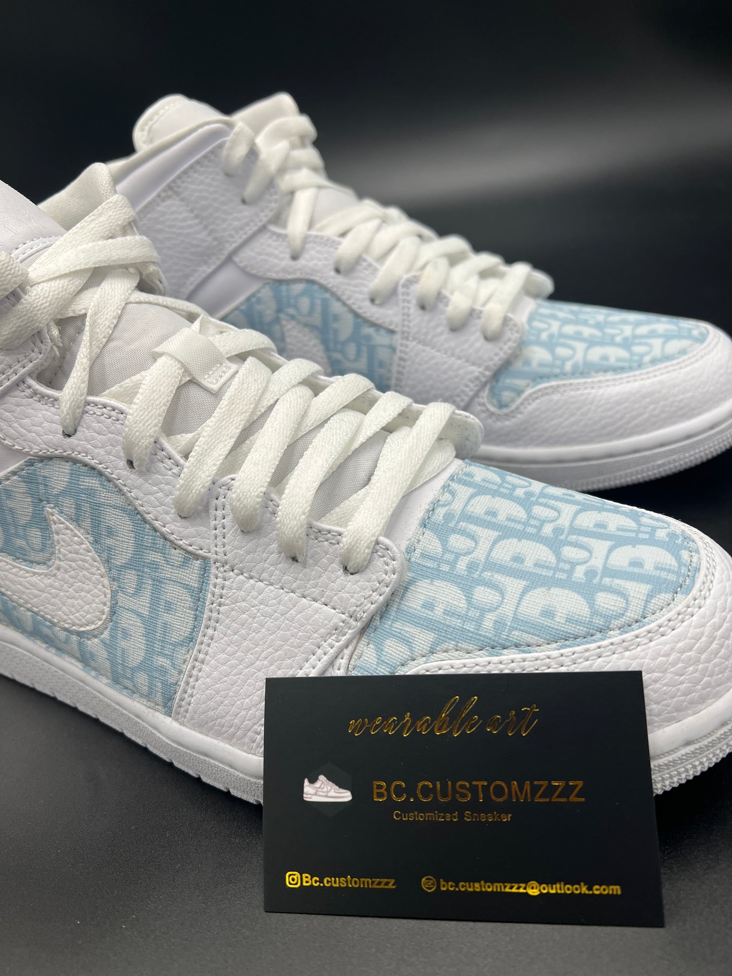 Nike Air Jordan 1 x strd blue Dio*