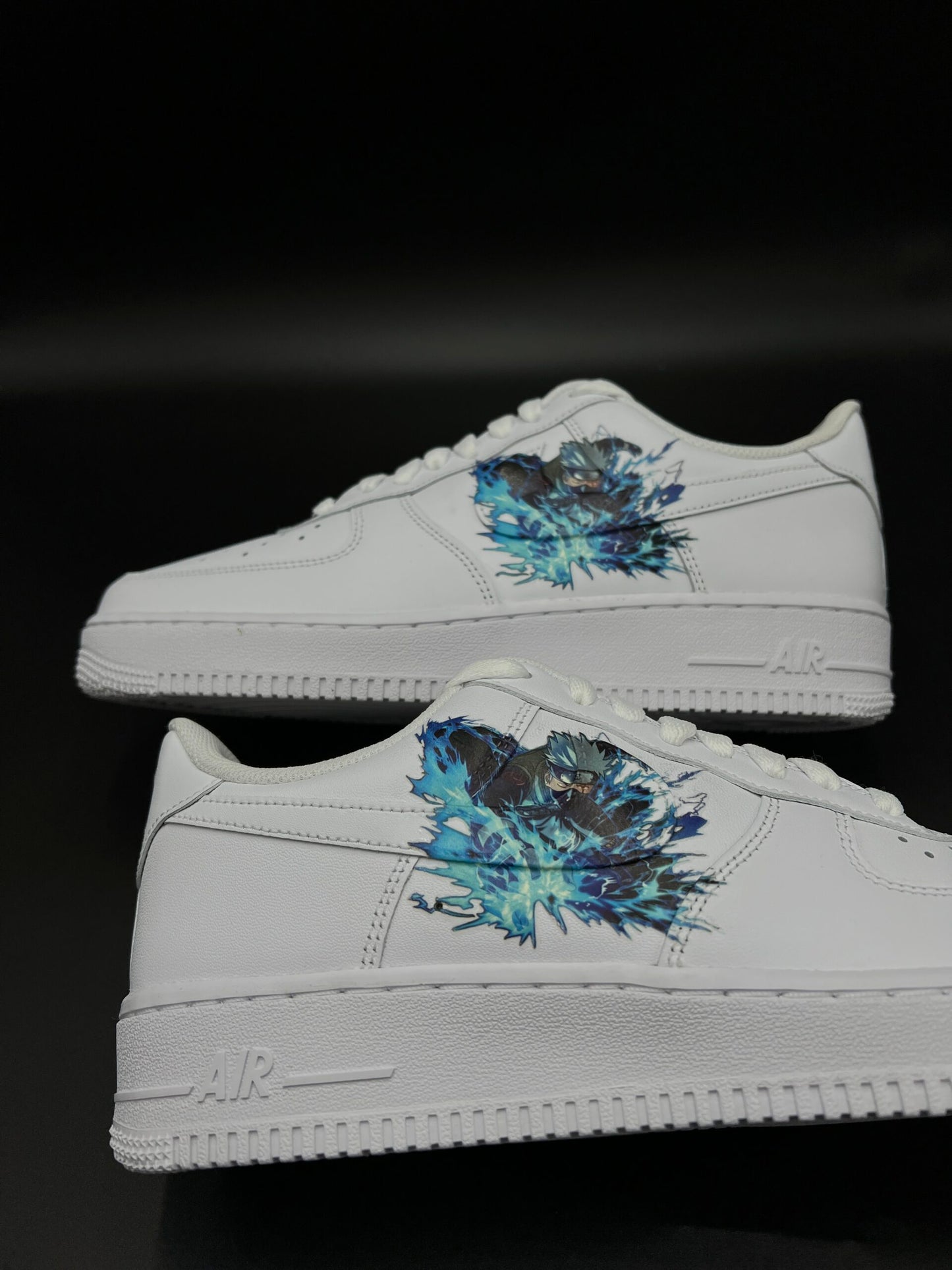 Nike air force 1 x glow in dark Kakashi
