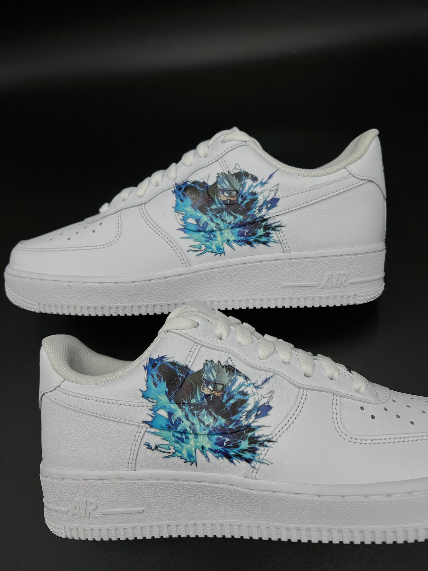 Nike air force 1 x glow in dark Kakashi